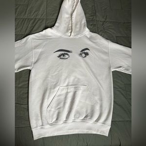 Eyes Hoodie, Unisex Medium